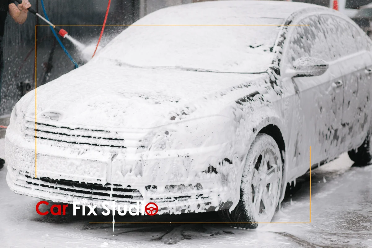 shaving foam as a harmful substance on car paint beside acetone
